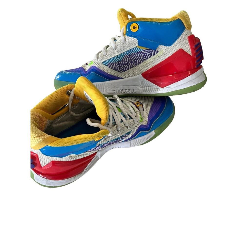 New Balance Kawhi Leonard Jolly Rancher Athletic Gym Shoes GBKLSMT1 Boys Size 5